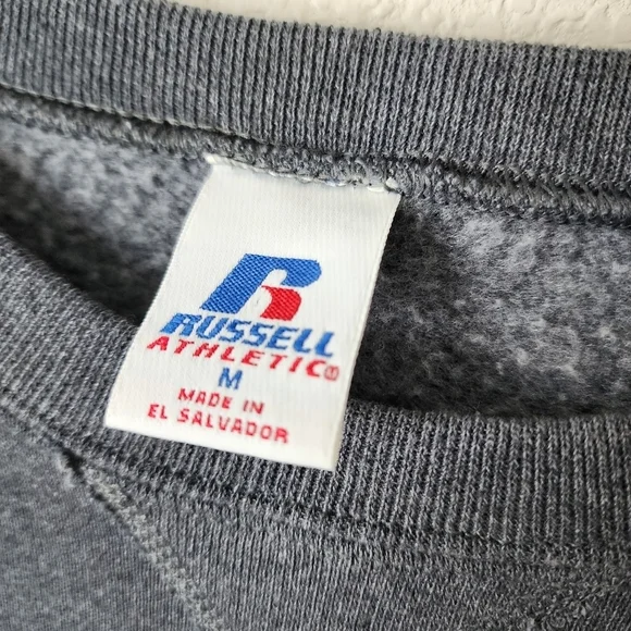 ANDERSON UNIVERSITY x RUSSELL x VINTAGE 90s crewneck sweatshirt size M - Picture 4 of 5